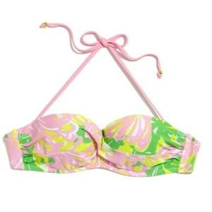 Lilly Pulitzer For Target Push Up Swim Top-Size S